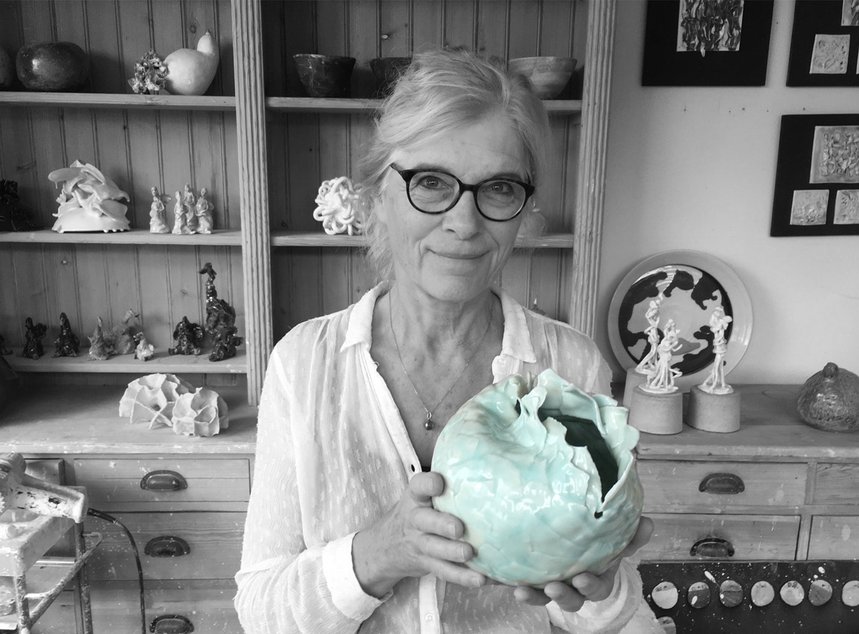 CV & Baggrund | Skulpturel Keramiker Kirsten Holm Nielsen | Skulpturel Keramik | K.H.N Keramik